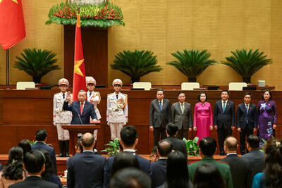 Chủ tịch nước Cộng hoà xã hội chủ nghĩa Việt Nam Tô Lâm tuyên thệ nhậm chức