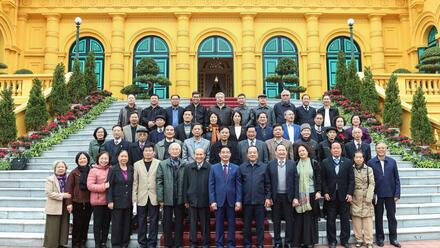 Văn phòng Chủ tịch nước: Gặp mặt cán bộ hưu trí Xuân Ất Tỵ 2025