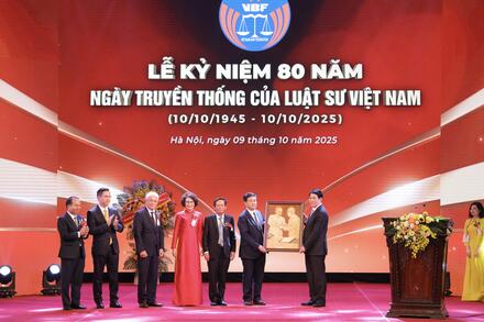Chủ tịch nước Lương Cường dự Lễ Kỷ niệm 80 năm Ngày truyền thống của Luật sư Việt Nam