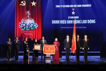 Phó Chủ tịch nước Võ Thị Ánh Xuân dự lễ kỷ niệm 50 năm thành lập Vinamilk