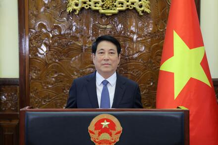 Thông điệp của Chủ tịch nước Lương Cường nhân dịp Việt Nam đăng cai Lễ mở ký Công ước của Liên hợp quốc về chống tội phạm mạng