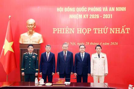 Phiên họp thứ nhất Hội đồng Quốc phòng và An ninh nhiệm kỳ 2026 – 2031