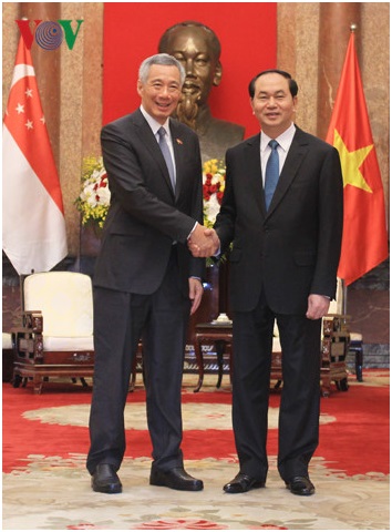 chu tich nuoc tran dai quang tiep thu tuong singapore ly hien long  hinh 1