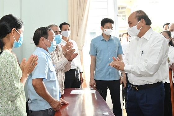 Cử tri huyện Củ Chi vui mừng khi Chủ tịch nước ứng cử đại biểu Quốc hội tại vùng đất cách mạng ảnh 1